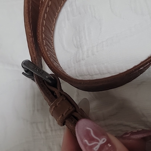 Authentic Excellent Condition Frye Leather Handbag Melissa Mini Tote Bag DB0250 - Picture 7 of 17